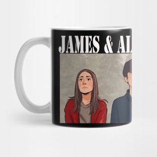 alyssa and james from the end of f***in world Mug